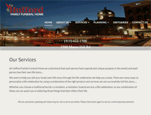 Tablet Screenshot of huffordfh.com